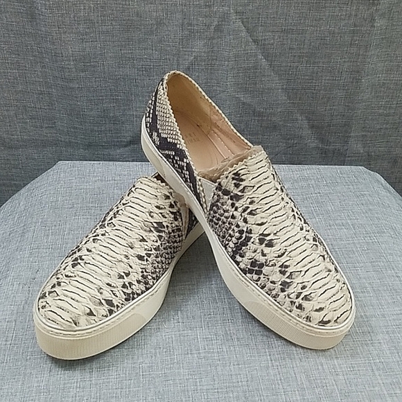 Stuart Weitzman Nuggets snake print slip-on sneaker women's 8.5 - Picture 1 of 12